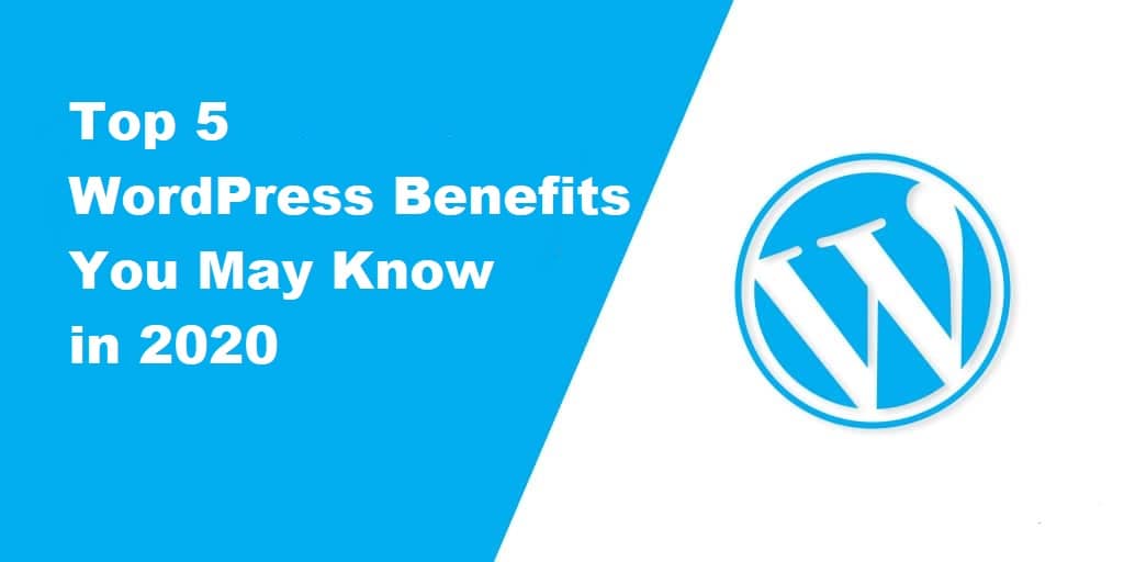Top 5 WordPress Benefits You May Know in 2020